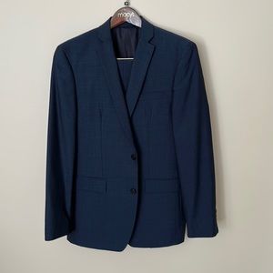 Bar III blue suit
